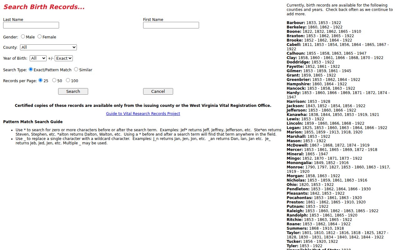 Vienna resident lookup historical birth index